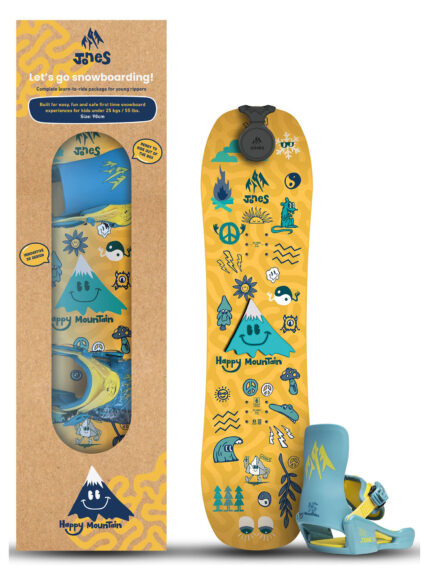 Комплект (сноуборд + крепления) Jones Happy Mountain Set